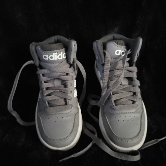 adidas Other - Adidas Hoops Mid 3.0 K in Gray and White